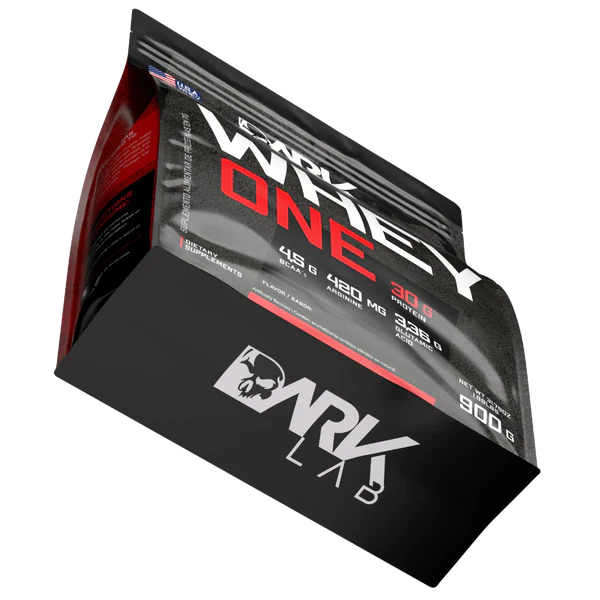 Whey One Refil 900g - Dark Lab morango - Imagem 2